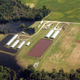 A hog lagoon in Duplin County, North Carolina.